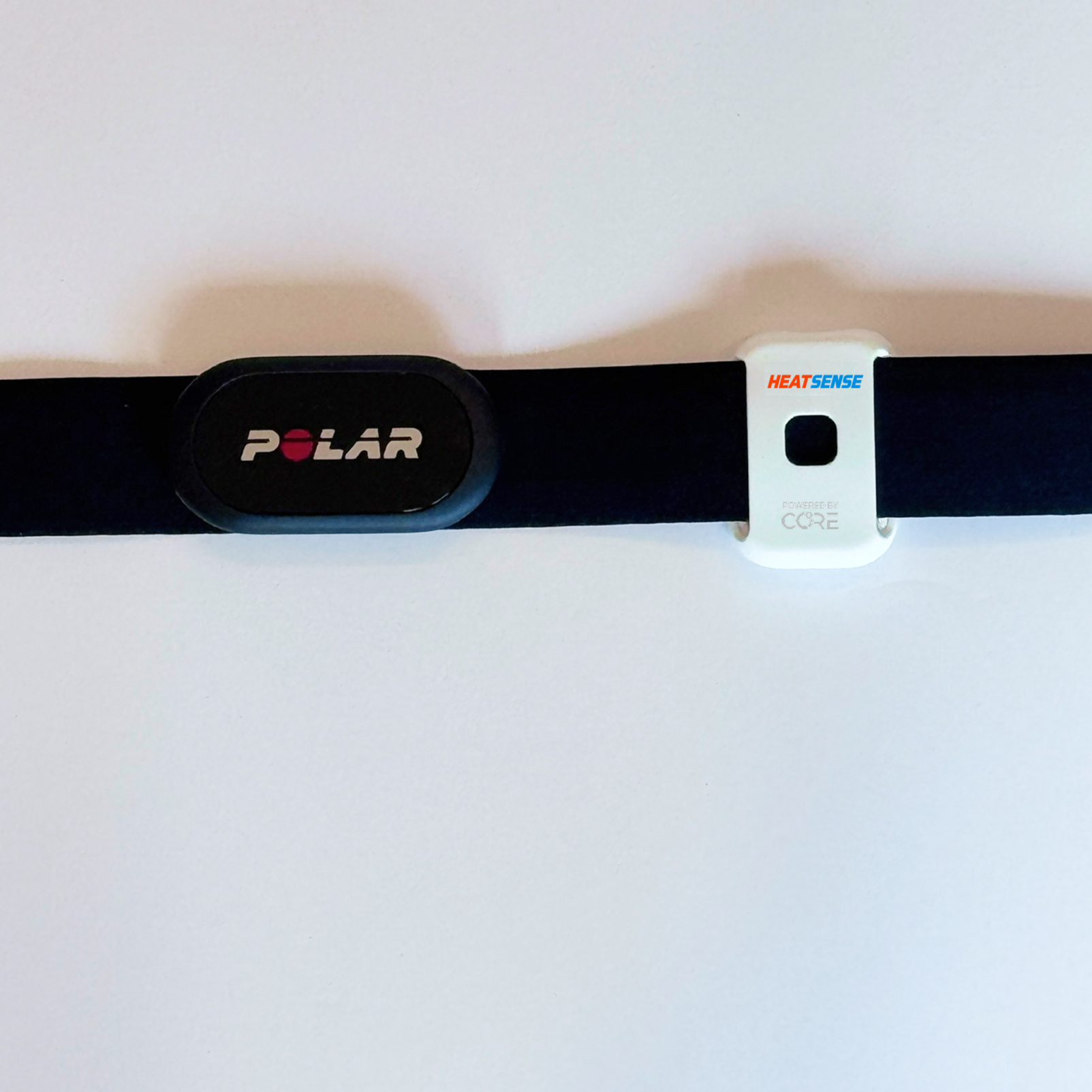 Chest strap with HeatSense