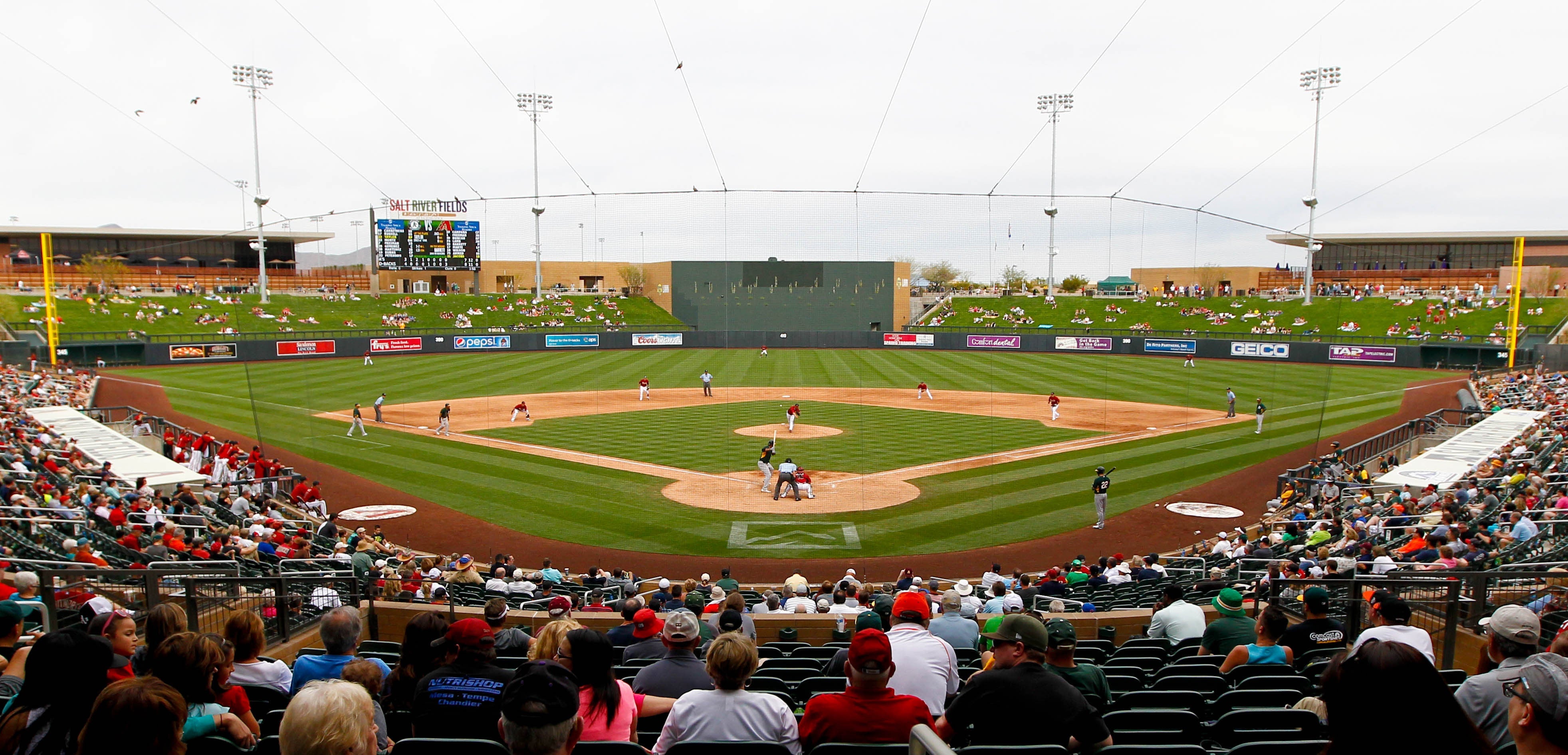 Spring Training acclimatization period at the baseball fields