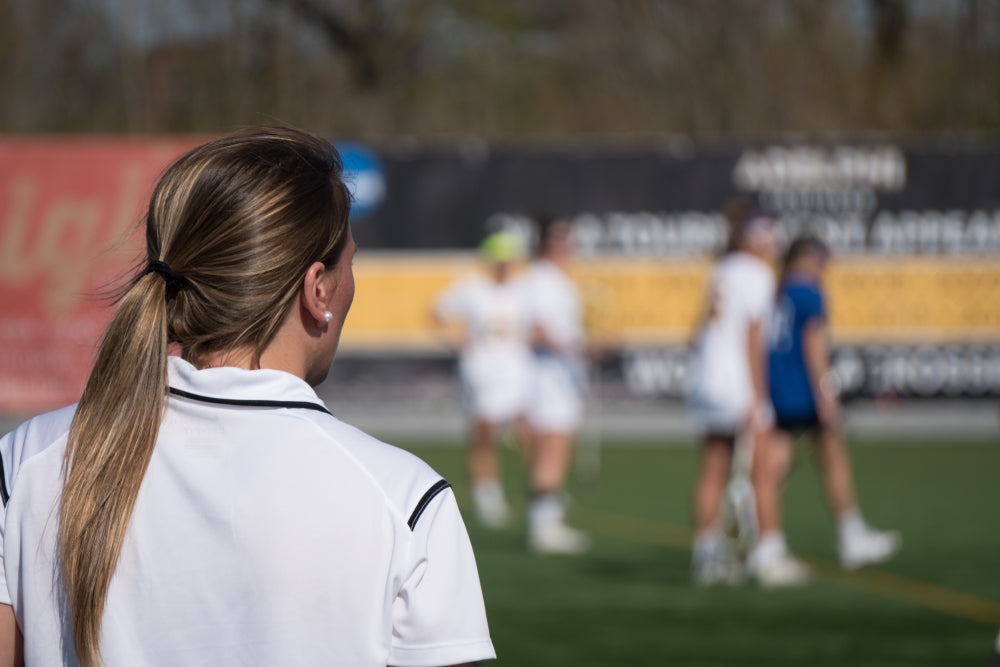 Spring soccer training for girls high school team